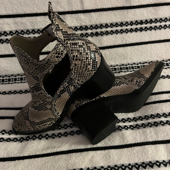 Snake Print Eden Bootie - Picture 3 of 7